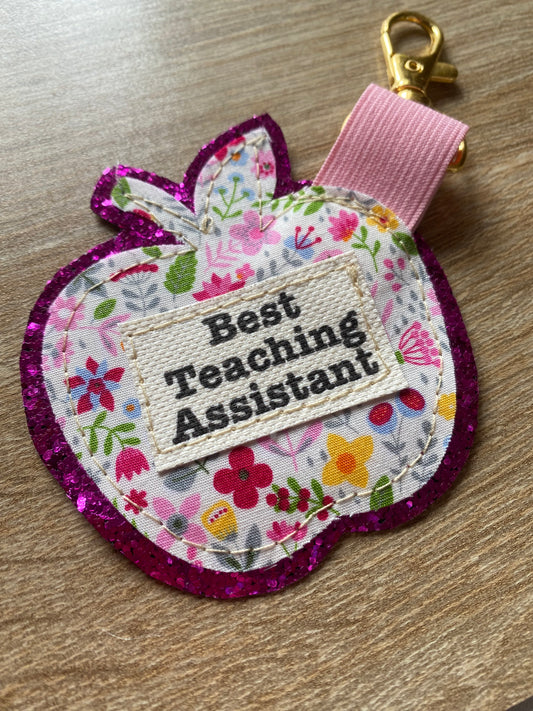 Apple Key Fob Teacher Gift