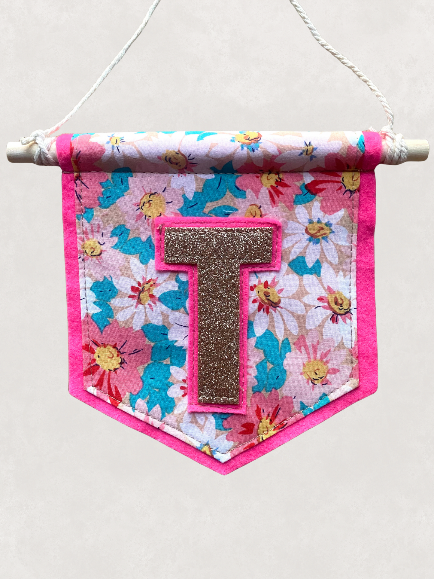 Initial Banner Flag