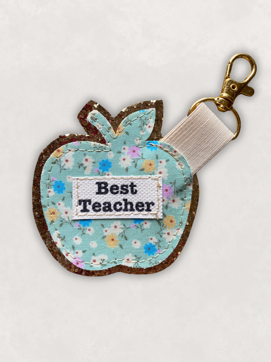 Apple Key Fob Teacher Gift