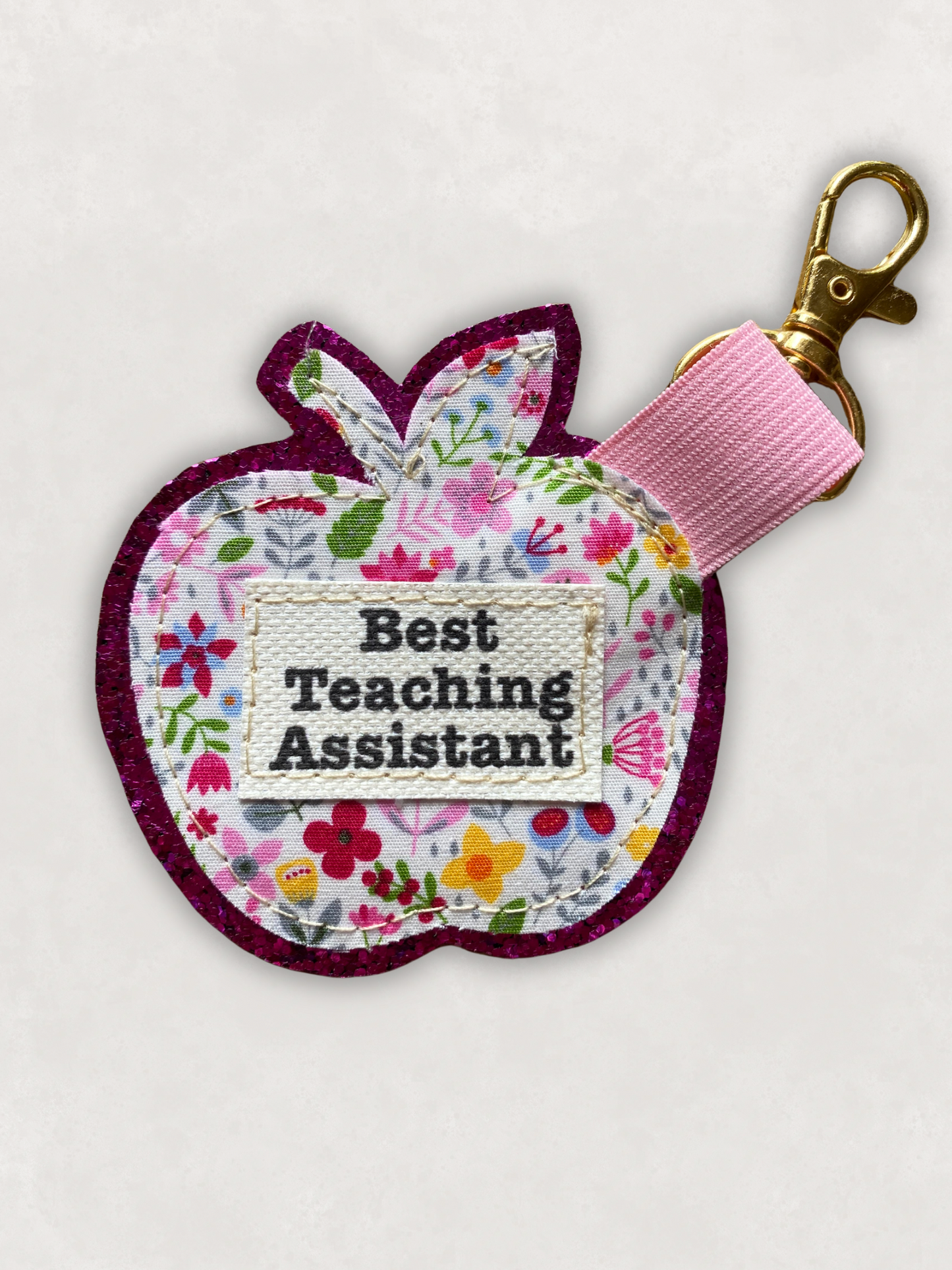 Apple Key Fob Teacher Gift