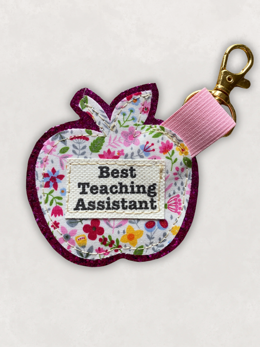 Apple Key Fob Teacher Gift
