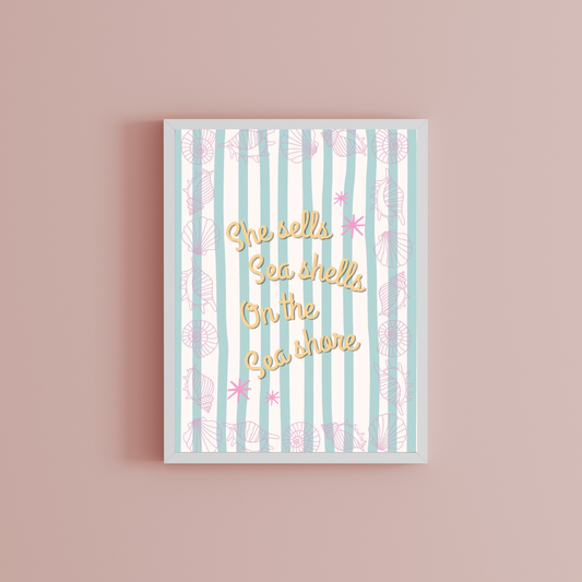 Sea shells Print