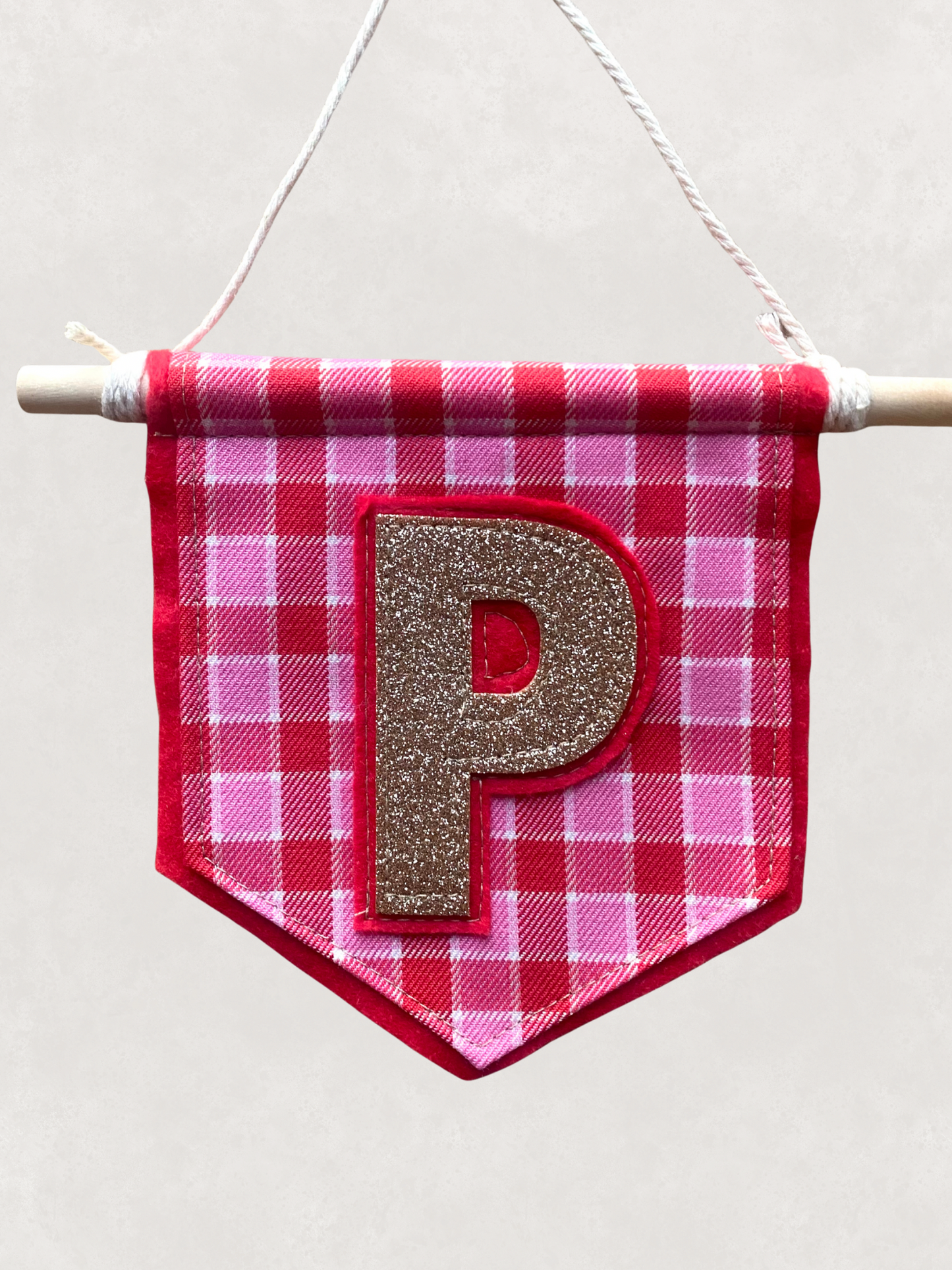 Initial Banner Flag