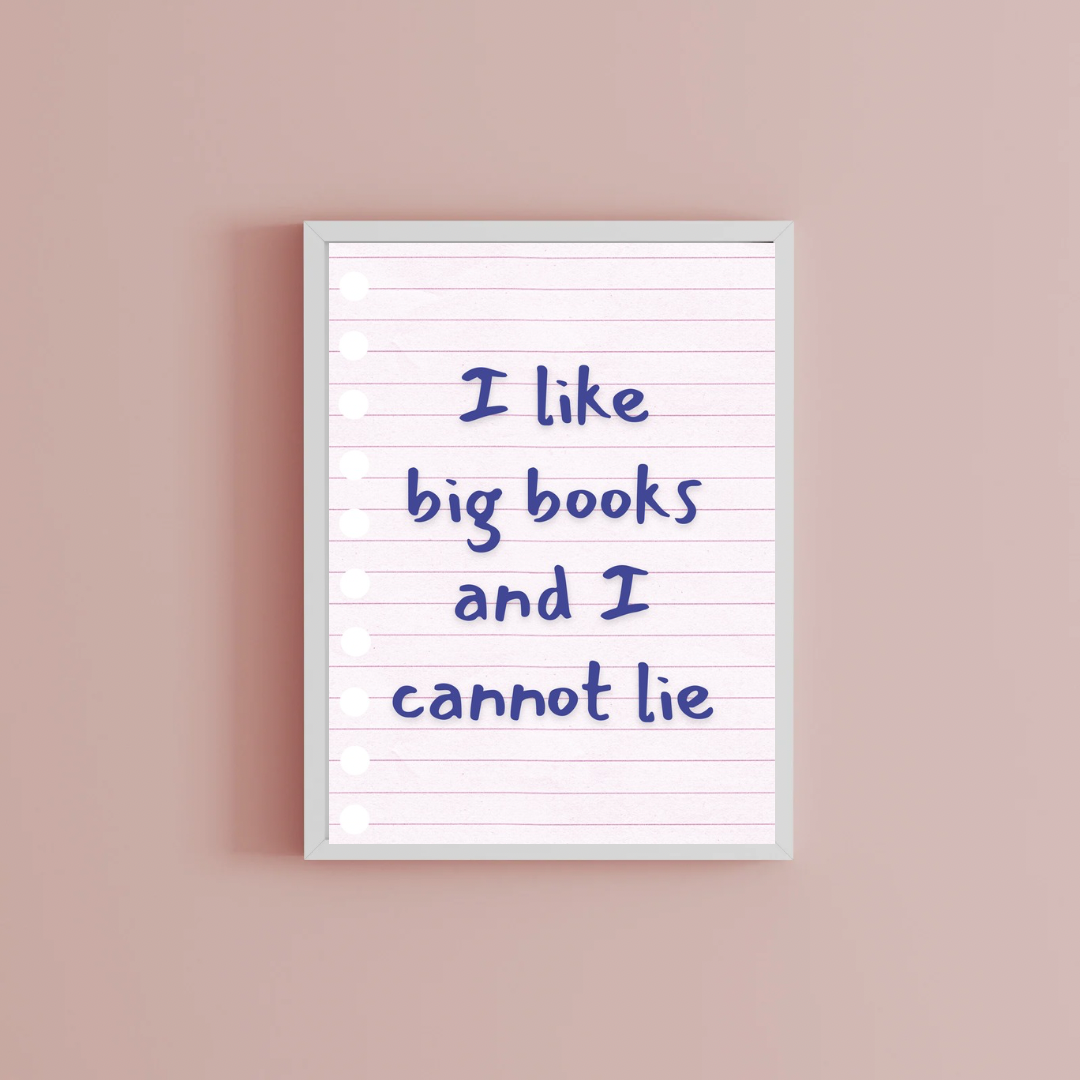 I like big books Print