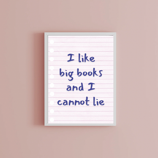 I like big books Print