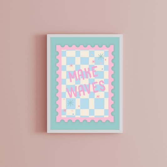 Make waves Print